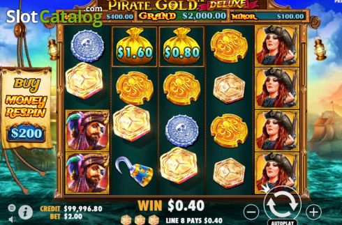 Скрин5. Pirate Gold Deluxe слот