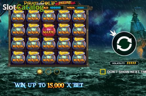 Скрин2. Pirate Gold Deluxe слот