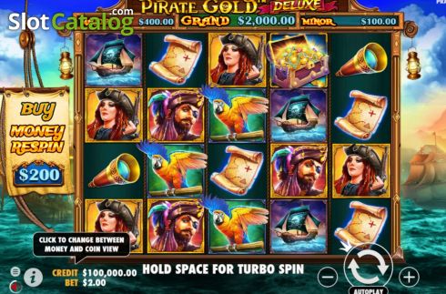 Скрин3. Pirate Gold Deluxe слот