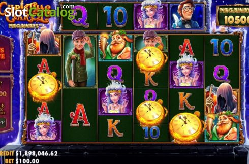 Скрин3. Christmas Carol Megaways слот