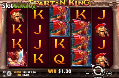 Скрин4. Spartan King слот