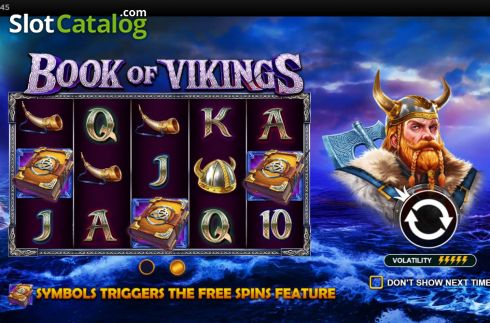 Скрин2. Book of Vikings слот