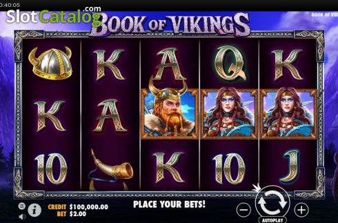 Скрин3. Book of Vikings слот
