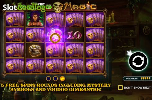 Скрин2. Voodoo Magic (Pragmatic Play) слот