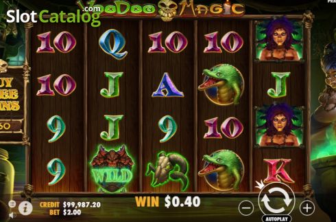 Скрин4. Voodoo Magic (Pragmatic Play) слот