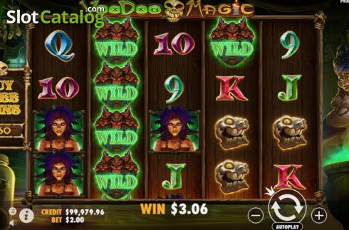 Скрин5. Voodoo Magic (Pragmatic Play) слот