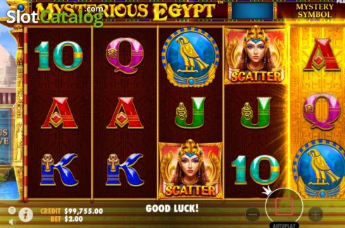 Скрин6. Mysterious Egypt слот