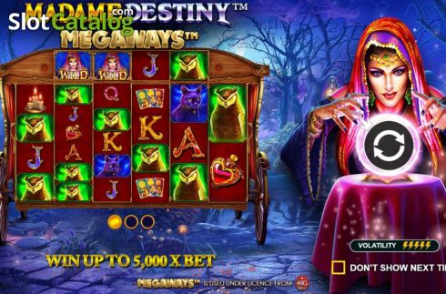 Скрин2. Madame Destiny Megaways слот