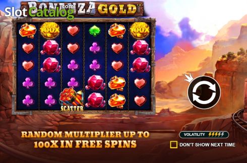 Скрин2. Bonanza Gold слот