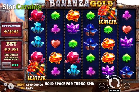 Скрин3. Bonanza Gold слот