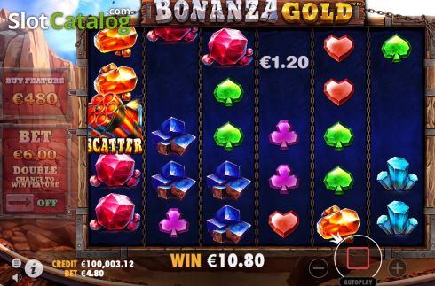 Скрин6. Bonanza Gold слот