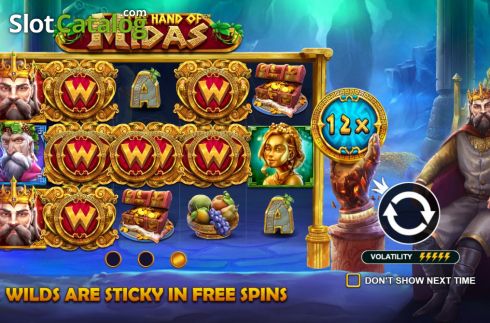 Скрин2. The Hand of Midas (Pragmatic Play) слот