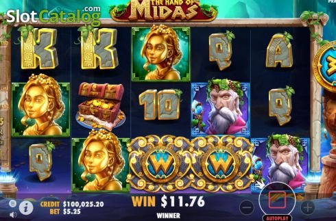 Скрин4. The Hand of Midas (Pragmatic Play) слот