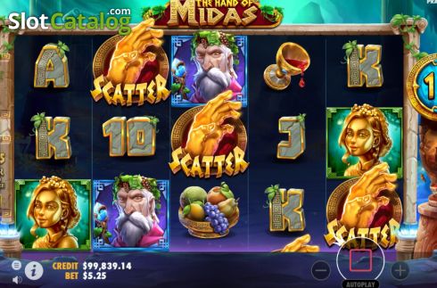 Скрин5. The Hand of Midas (Pragmatic Play) слот