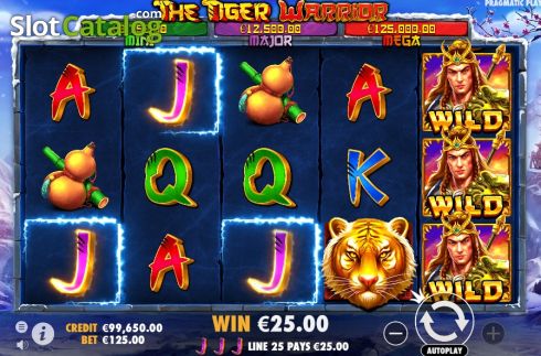 Скрин5. The Tiger Warrior слот