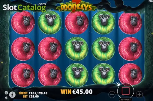 Скрин4. 7 Monkeys слот