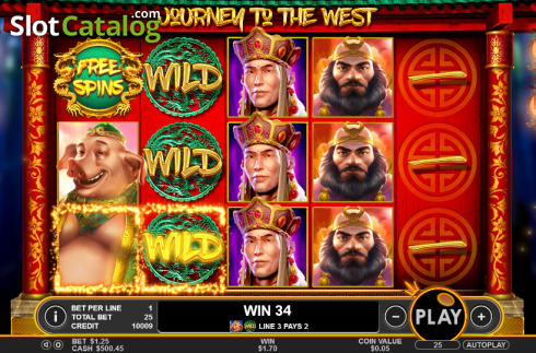 Скрин5. Journey to the West (Pragmatic Play) слот