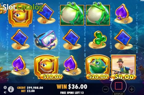 Скрин9. Fishin Reels слот