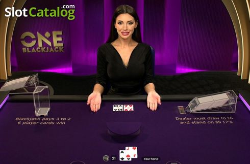Скрин2. ONE Blackjack слот