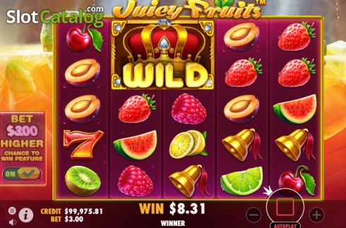 Скрин4. Juicy Fruits (Pragmatic Play) слот