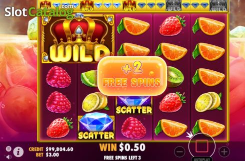 Скрин8. Juicy Fruits (Pragmatic Play) слот