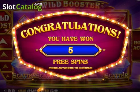Скрин7. Wild Booster слот