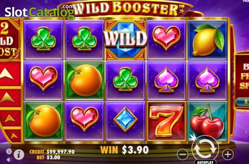 Скрин3. Wild Booster слот