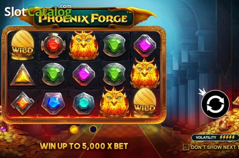 Скрин2. Phoenix Forge слот