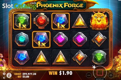 Скрин3. Phoenix Forge слот