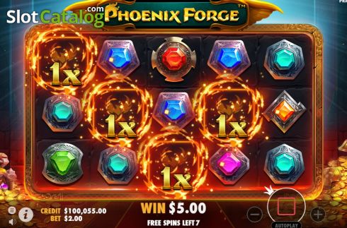 Скрин5. Phoenix Forge слот