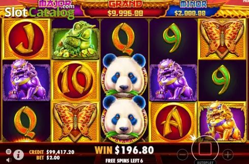 Скрин9. Pandas Fortune 2 слот