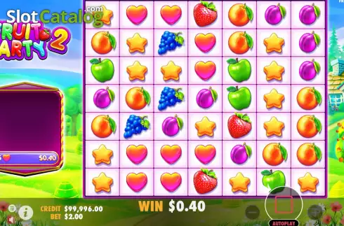 Скрин3. Fruit Party 2 слот
