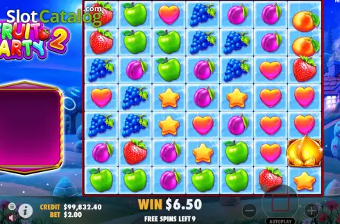 Скрин9. Fruit Party 2 слот