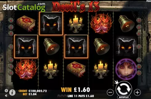 Скрин4. Devil's 13 слот
