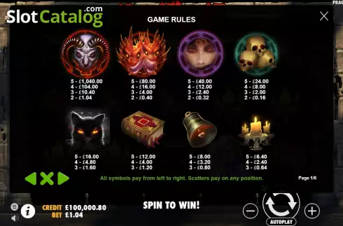 Скрин7. Devil's 13 слот