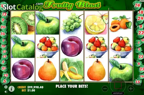 Скрин2. Fruity Blast слот