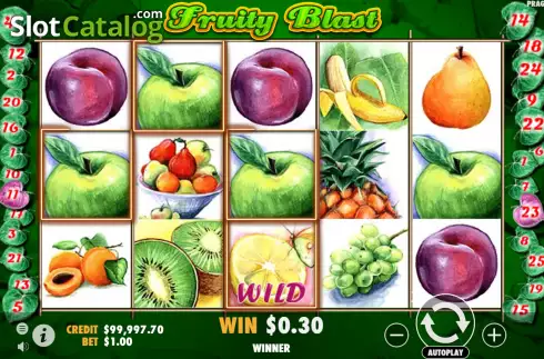 Скрин4. Fruity Blast слот
