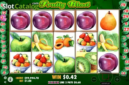 Скрин6. Fruity Blast слот