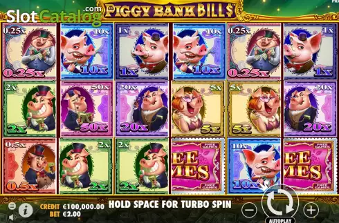 Скрин3. Piggy Bank Bills слот