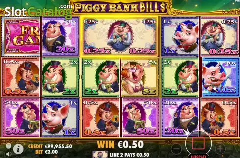Скрин4. Piggy Bank Bills слот