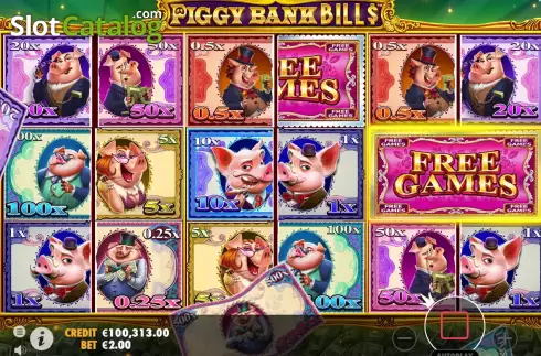 Скрин7. Piggy Bank Bills слот