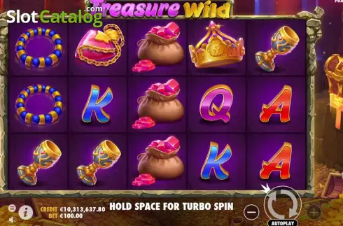 Скрин2. Treasure Wild слот