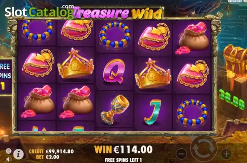 Скрин8. Treasure Wild слот