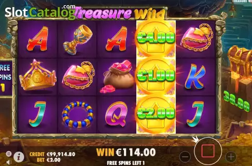Скрин9. Treasure Wild слот