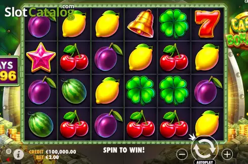 Скрин2. Cash Bonanza слот