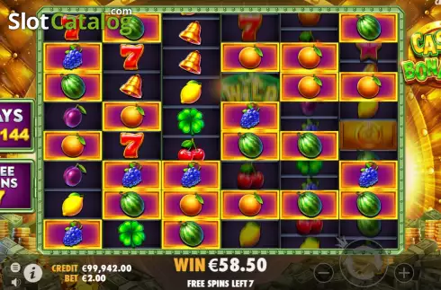 Скрин7. Cash Bonanza слот