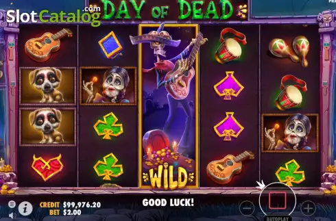 Скрин3. Day of Dead слот