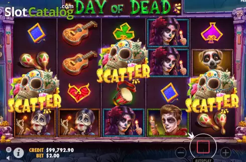 Скрин5. Day of Dead слот