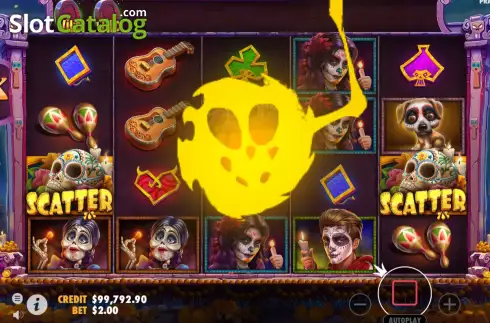 Скрин7. Day of Dead слот