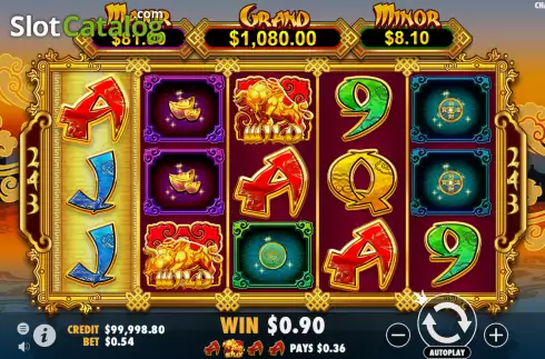 Скрин3. Raging Bull (Pragmatic Play) слот
